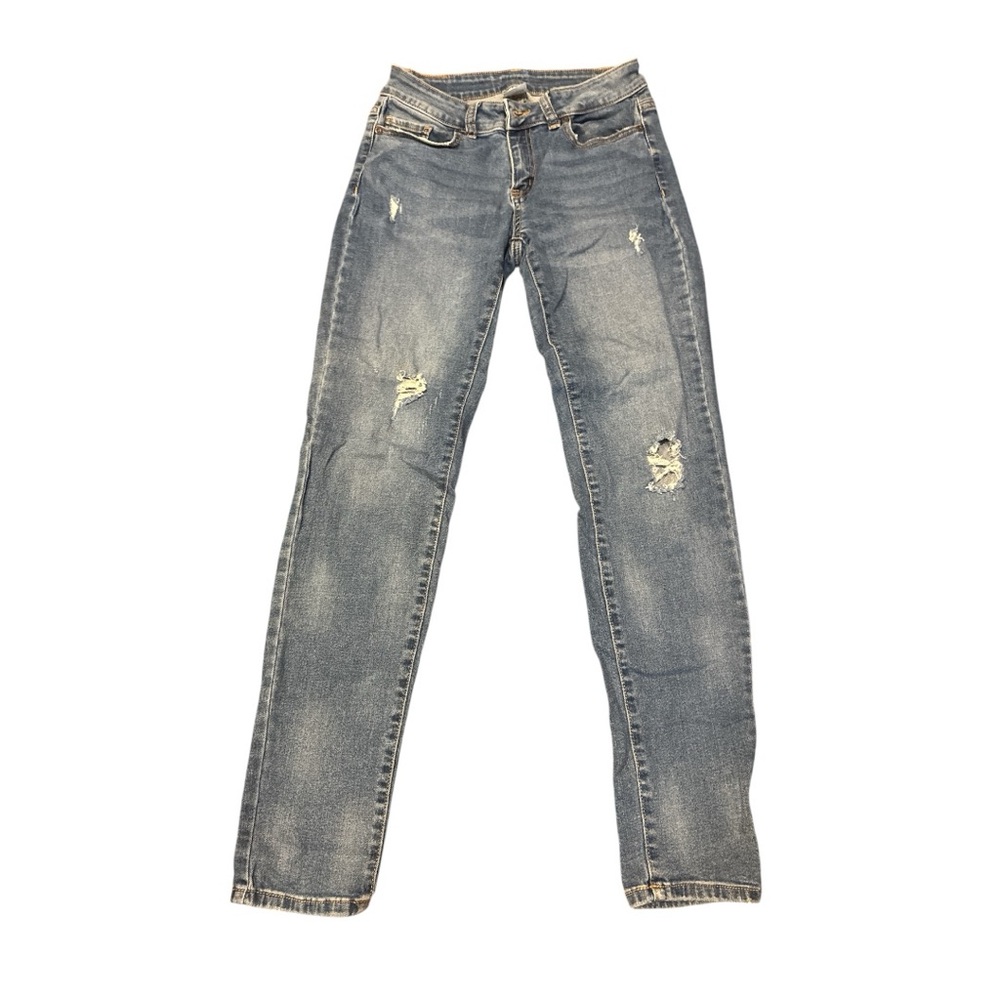 Classic Blue Straight Leg Jeans
